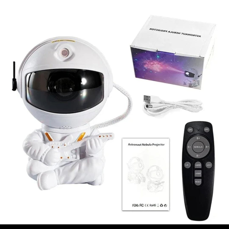 Mini Proyector Astronauta Con control