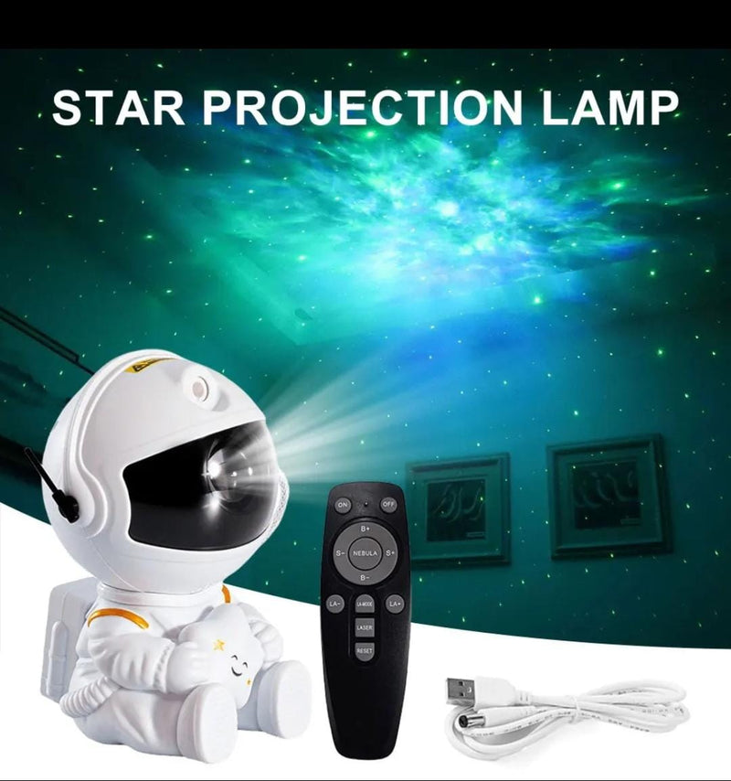 Mini Proyector Astronauta Con control